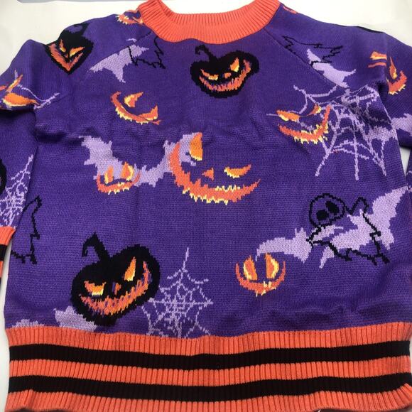 Halloween Costumes Thanksgiving Pullover Crewneck Ugly Sweater Size 9-10Y *READ - Picture 6 of 15